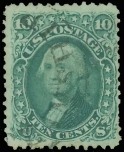 US SCOTT #68 w Terrific "STEAMSHIP" Fancy Cancel! SCV 60,00 $+ - Bild 1 von 1