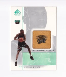 Piso de juego SP 2000-01 piso auténtico #SS Stromile Swift Vancouver Grizzlies LSU - Imagen 1 de 2