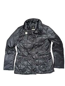 Peuterey Woman's Down Jacket XXL/14 Gunmetal Grey Cotton/Poliamid - Picture 1 of 8