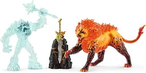 Juego de Batalla por Súper Armas Eldrador Monstruo de Hielo y Monstruo de Lava Schleich 73236 - Imagen 1 de 2