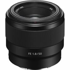 Sony E-mount f/1.8 Camera Lenses