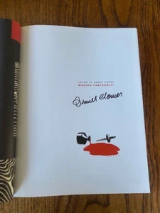 MODERN CARTOONIST The Art Of DANIEL CLOWES Book NEW SIGNED Hardcover 1st Edition - Bild 1 von 8