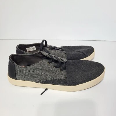 B2 TOMS Cabrillo Women’s Size 11.5 Comfortable Blue on Blue Casual Lace-Up Shoes - Image 1 of 4