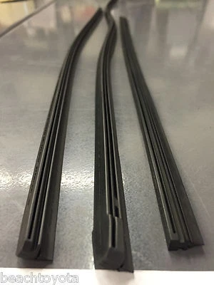 2014-2015 Prius PLUG IN  Front and Rear  Wiper Inserts NEW Genuine Toyota OEM - Image 1 of 2