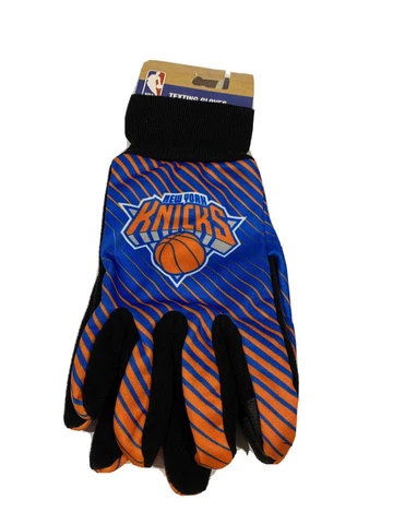 New York Knicks Texting Gloves Basketball Gloves Polyester Gloves NBA Knicks NYK Cover