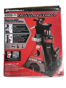 PowerBuilt 3 Ton (6000 Lb.) Unijack Bottle Jack & Jackstand in One 620471 - Picture 1 of 3
