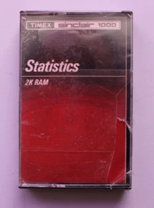 Timex Sinclair 1000 Business Statistics Computer Software New. package damage - Picture 1 of 3