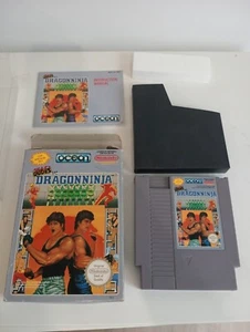 Bad Dudes Vs Dragon Ninja Nes Game PAL A CIB Complete Rare - Picture 1 of 8