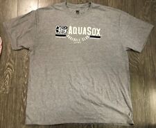 Everett Aquasox Minor League T Shirt XL Baseball Club Used