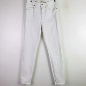Madewell 9" High Riser Skinny Jeans Reinweiß Damengröße 27 C1741 - Bild 1 von 10