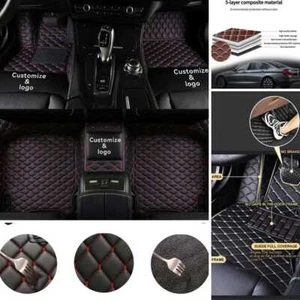 Fit for Subaru BRZ Crosstrek Impreza Forester Car Floor Mats Carpet Pu Leather - Imagen 1 de 42