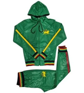 RASTA URBAN MEN DESIGNER TRACKSUIT TIME IS MONEY NEW HIP HOP ERA - Picture 1 of 9