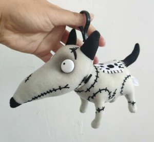 Disney Raro Tim Burton Frankenweenie Peluche Perro Brillante Juguete Llaveros 18cm - Imagen 1 de 4