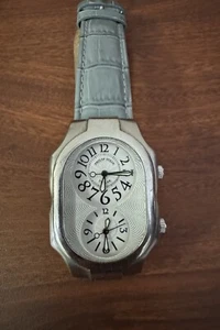 Philip Stein Prestige Teslar Quantum Technology Dual Time Zone - Picture 1 of 5