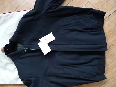 Chaqueta SALVATORE FERRAGAMO Reversible 100% Auténtica, Minorista $1,550 - NUEVA Foto 1 de 4