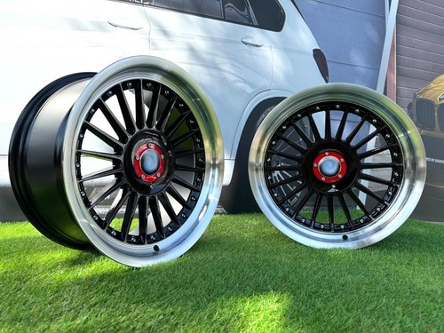 4 x 17 Inch 5x120 Alpina Style Black Wheels: Fits for BMW E60 E46 E39 ...