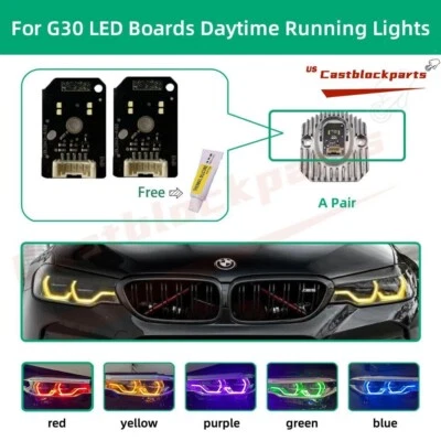 DRL LED Boards CLS Angel Eye For BMW G30 530i 540i F90 Adaptive headlight - Image 1 of 4