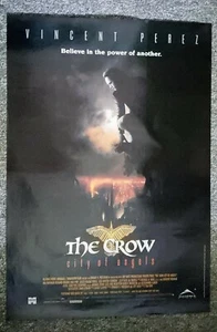 Póster promocional de video The CROW City of Angels 1996 de James O'Barr Vincent Pérez - Imagen 1 de 1