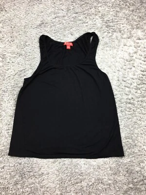 Camiseta Elle Regata Feminina Tamanho Pequeno Preta Elástica Sem Mangas - Imagem 1 de 4