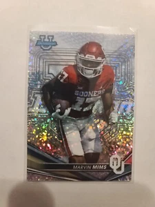 2022 Bowman Best University Marvin Mims #40 Mini-Diamant parallel/299 Oklahoma - Bild 1 von 2