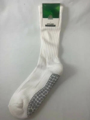 Calcetines deportivos sobre la pantorrilla 2 pr - blancos - con suelas antideslizantes - MUESTRAS Foto 1 de 2