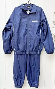 Vintage Nike UCONN Huskies Warm Up Track Suit Men's M/L Blue - Team Issue? - Picture 1 of 7