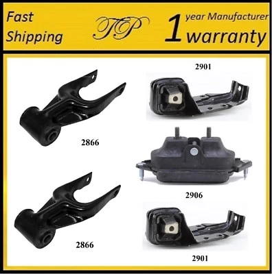 5 PIEZAS MONTAJE MOTOR DELANTERO PARA BUICK CENTURY 1997-2005 3,1 L Foto 1 de 4