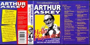 ARTHUR ASKEY Hello Playmates! Audio Cassette - Comedy Club - Imagen 1 de 1