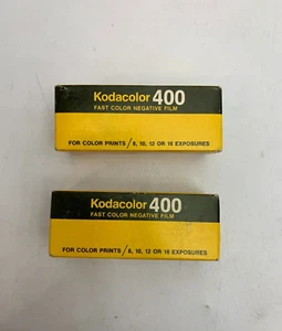 Set of 2 Vintage Kodak CG120 Kodacolor 400 Color Negative Film Vintage 1984 - Picture 1 of 5