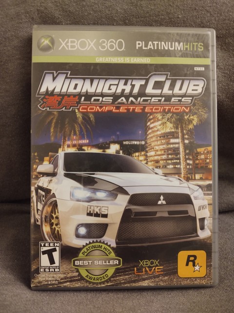 Midnight Club Los Angeles Complete Edition para Xbox 360 - Seminovo