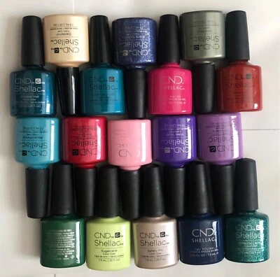 CND Shellac Gel Nail Polish Genuine - CHOOSE SHADE -7.3ml + FREE POST