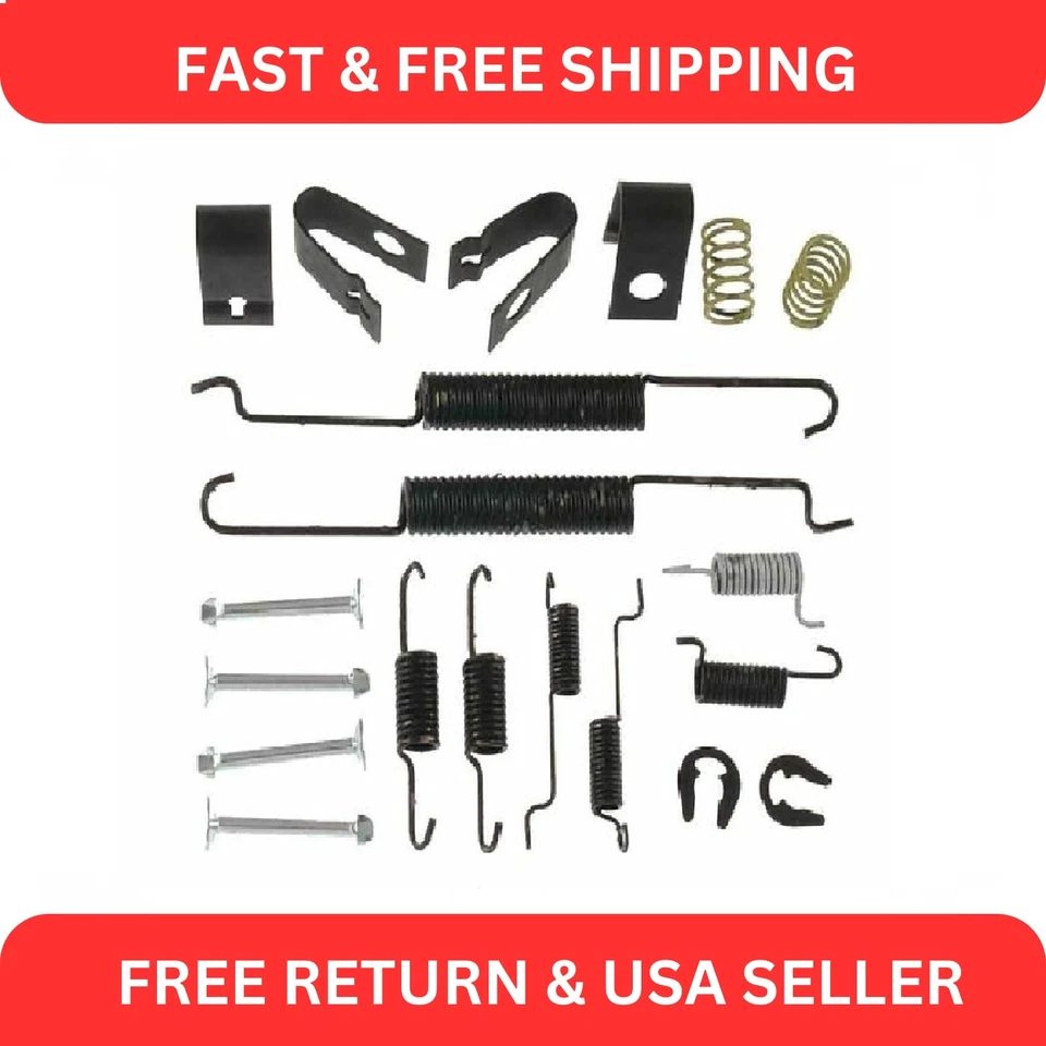 Kit de herrajes de freno de tambor Carlson H7291 para sonda 93-02 Ford Mazda 626 MX-6 Foto 1 de 2