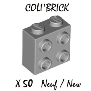Lego 22885 - 50x Briques / Brick Modified 1x2x1 2/3 - Light bluish gray - Neuf - Imagen 1 de 1