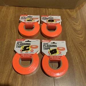 Allen Hunting Hiking Trail Marking Flagging Tape 150' Roll ORANGE NEW Lot of 4 - Picture 1 of 2
