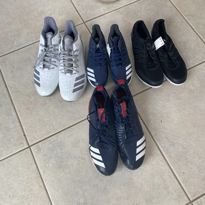 Lote De 4 Botines Adidas Para Hombres Niños Béisbol Softbol Pista de Correr Icono Rebote - Imagen 1 de 20