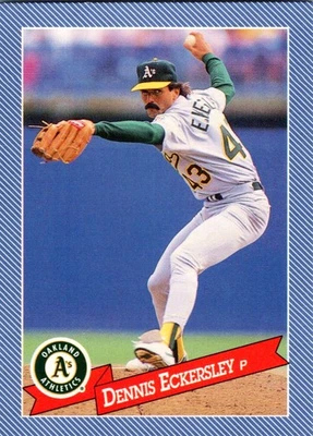 1993 Hostess #11 Dennis Eckersley - Image 1 of 2