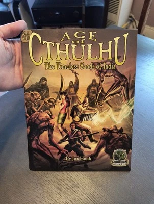 Age of Cthulhu: The Timeless Sands of India, Jon Hook Goodman Games Call of  Foto 1 de 2