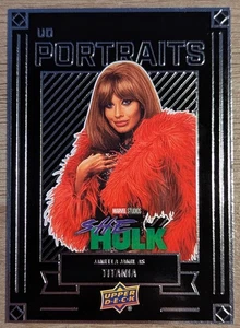 2024 Upper Deck Marvel Studios Series 1 Portraits P4 Jameela Jamil As Titania - Picture 1 of 1