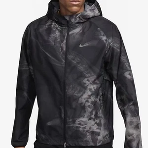 Nike Storm-FIT Run Division Men’s Size LT-XLT Grey Black Flash Running Jacket - Picture 1 of 15