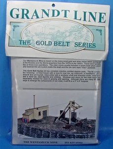 MA HO/HOn3 GRANDT LINE WENTAMUCKH MINE PLASTIC STRUCTURE KIT GL5902 - Picture 1 of 2