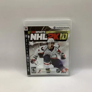 NHL 2K10 PS3 (Sony PlayStation 3, 2009) Complete CIB - Imagen 1 de 5