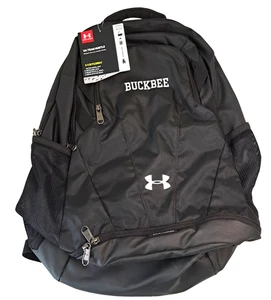 New Under Armour Backpack 19x15" Embroidered w/ Name "Buckbee" Bag NWT - Picture 1 of 8