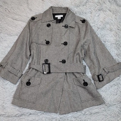 Vintage Pendleton Jacket Womens 12 Silk Wool Blend Coat Button Up Preppy Casual - Image 1 of 4