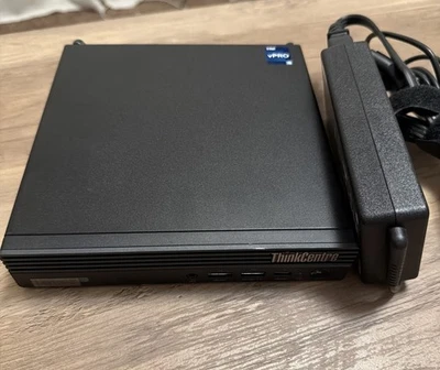 Lenovo ThinkCentre Tiny M80q Gen 3 i5-12500T 8GB 256GB W/AC Adapter + Warranty - Image 1 of 4