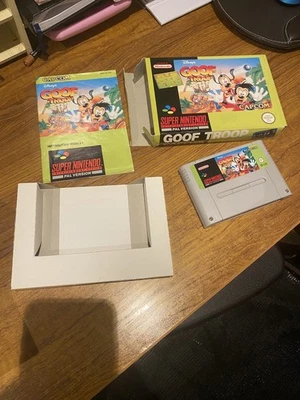 Disney's Goof Troop SNES VG condition Box, working and Complete - PAL - Image 1 of 4
