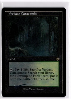 Verdant Catacombs Foil Etched Modern Horizons 2 440e LP MTG Magic: the Gathering - Image 1 of 2