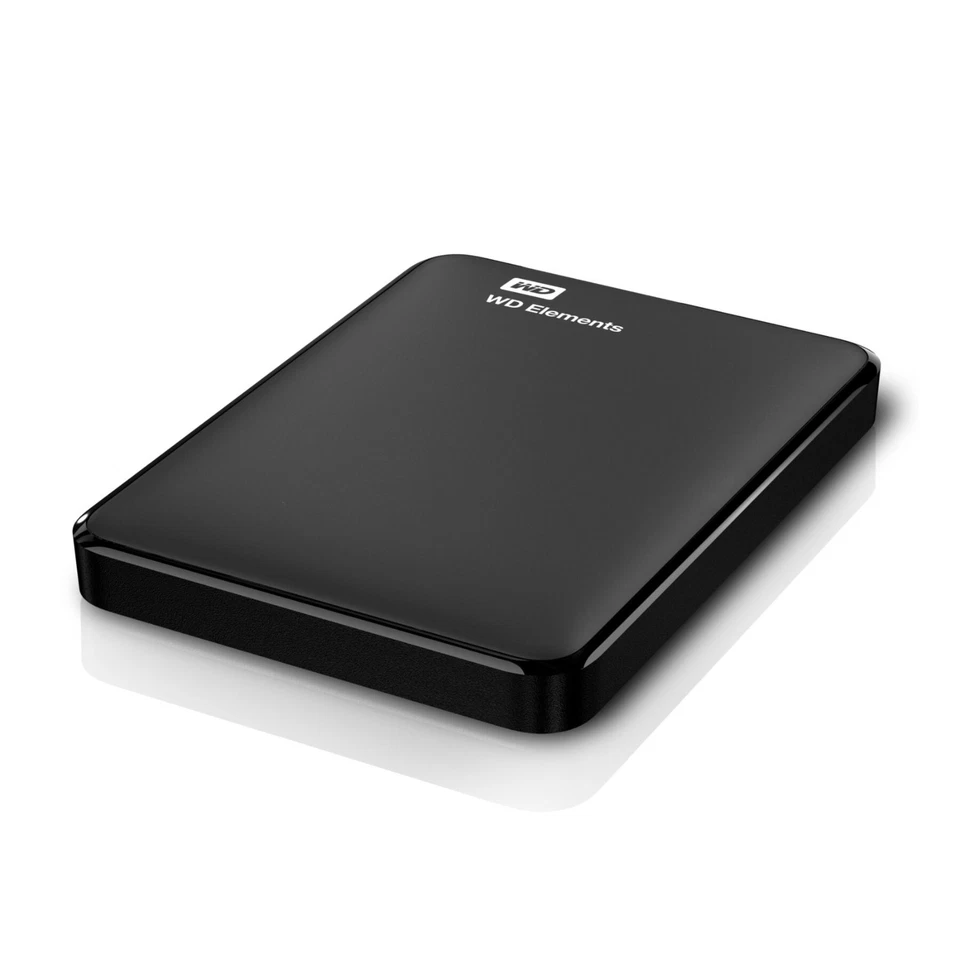 1TB Western Digital USB 3.0 2,5" WD Elements Portable externe Festplatte Schwarz - Bild 1 von 4