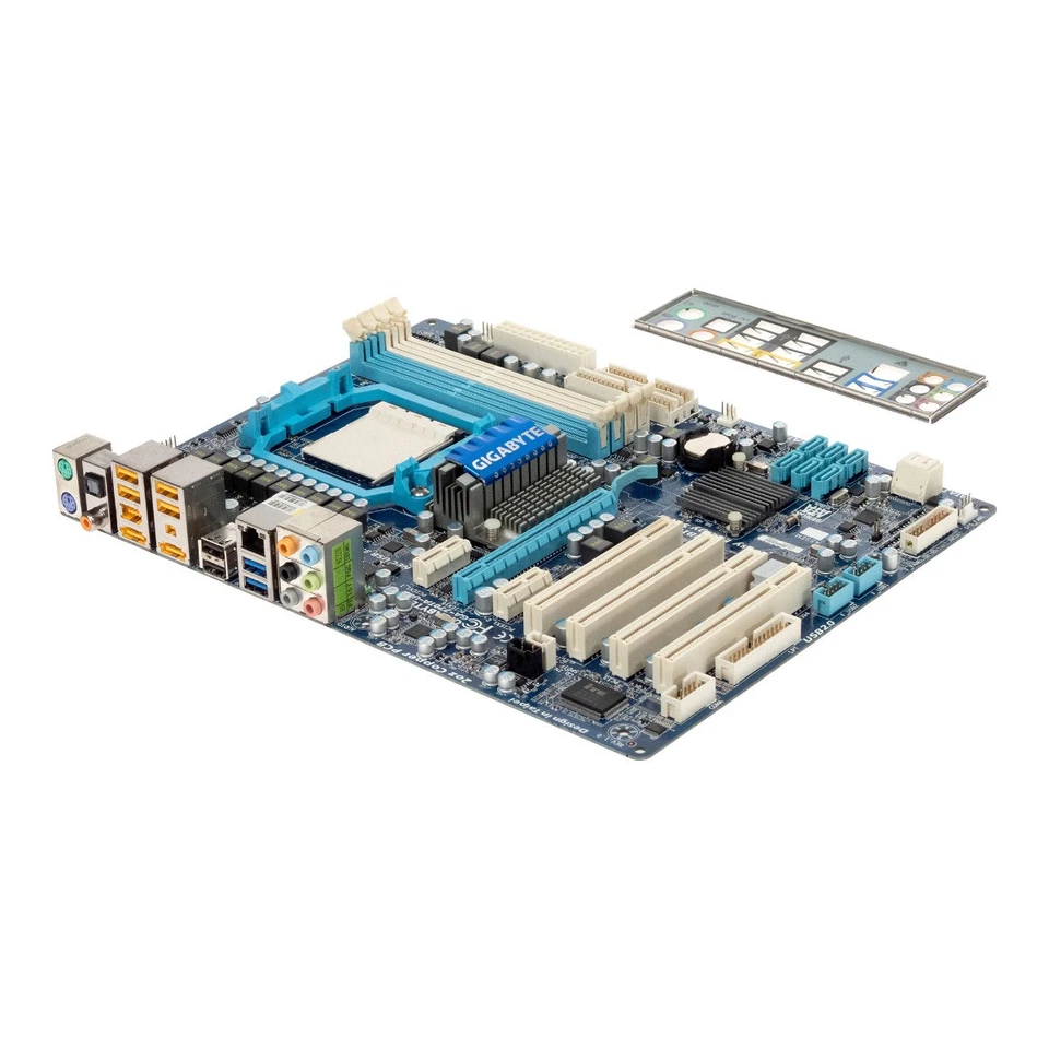 Scheda Madre GIGABYTE GA-770TA-UD3 SOCKET AM3 DDR3 PCIe PCI ATX - Immagine 1 di 3