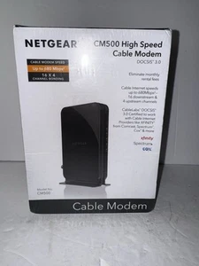 NETGEAR CM500 (CM500100NAS) 680 Mbps - Black - Picture 1 of 5