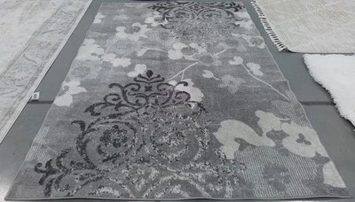 Alfombra Mancha Trasera PLATA/MARFIL 6'-0" X 9'-0", Precio Reducido 1172791729 ADR114B-6 Foto 1 de 4